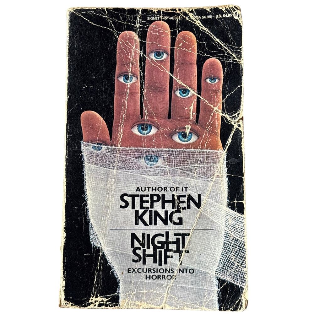 Night Shift by Stephen King Book excursions into horror novel paperback goth